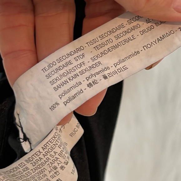 Zara Velvet Lace Open-Back Sheath Dress - Picture 11 of 11